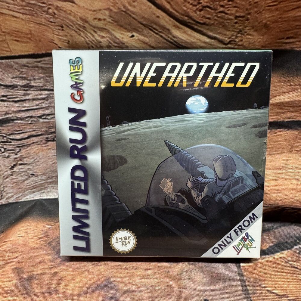 Unearthed Nintendo Game Boy Color Limited Run Games GBC Ben Jelter Sealed New